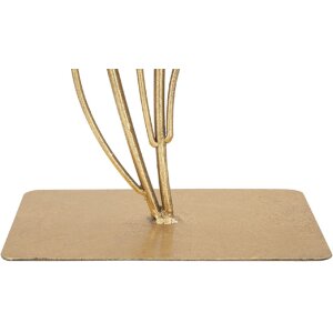 Mauro Ferretti socha List 26x11,5x44,5 cm zlatý