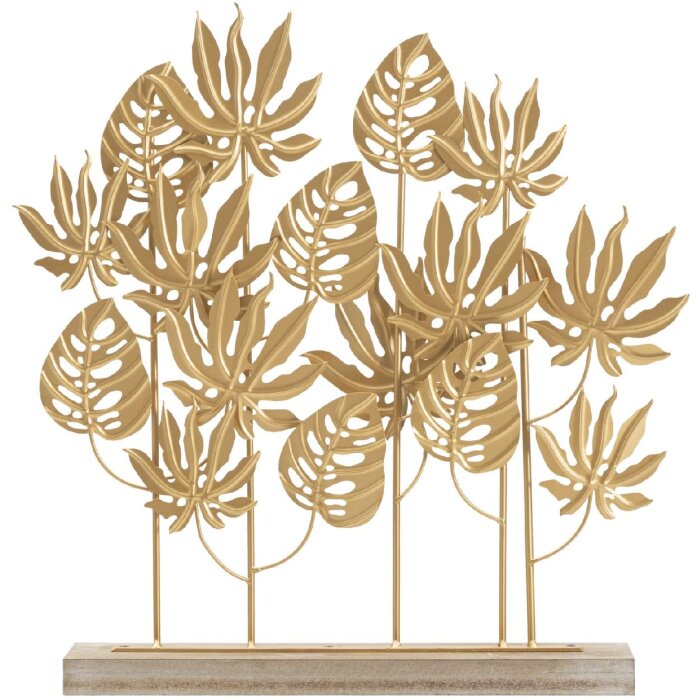 Mauro Ferretti socha Palm 56x10x57,5 cm zlatá