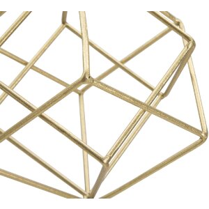 Mauro Ferretti socha Kostka 16x18x52,5 cm zlato-bílá