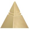Mauro Ferretti socha pyramida 11,5x11,5x15,5 cm zlatá