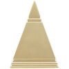 Mauro Ferretti socha pyramida 11,5x11,5x15,5 cm zlatá