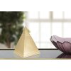 Mauro Ferretti socha pyramida 11,5x11,5x15,5 cm zlatá