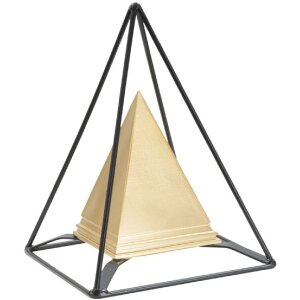 Mauro Ferretti socha pyramida s kovovým...