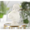 Mauro Ferretti Büste Centurion Statue 18,2x12,8x25 cm weiß