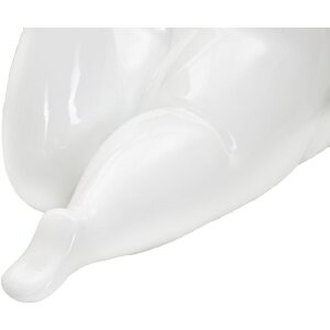 Mauro Ferretti Woman Yoga Relax socha 32x12,5x16 cm bílá