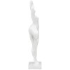 Mauro Ferretti figurka jógy stojící Žena Jóga 16x9x45,8 cm bílá