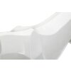 Mauro Ferretti panther socha bílá 70x18x32,5 cm