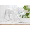 Mauro Ferretti panther socha bílá 70x18x32,5 cm
