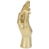 Mauro Ferretti ruční plastika Ok Hand 10x7x22,5 cm zlatá