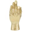 Mauro Ferretti ruční plastika Ok Hand 10x7x22,5 cm zlatá