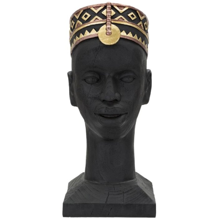 Mauro Ferretti Busta Massai Man 25x25x56 cm černá
