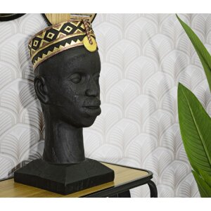 Mauro Ferretti Busta Massai Man 25x25x56 cm černá