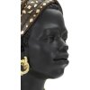 Mauro Ferretti Busta Massai Woman 19x18,5x30 cm černá