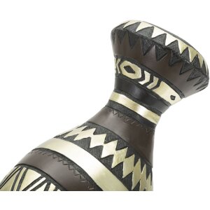 Mauro Ferretti Busta Massai Woman Tribe 23x19x38,5 cm černá