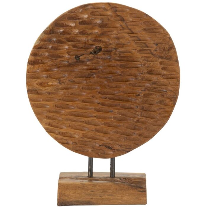 Mauro Ferretti soška Mince 30x1,5x40 cm teaková hnědá