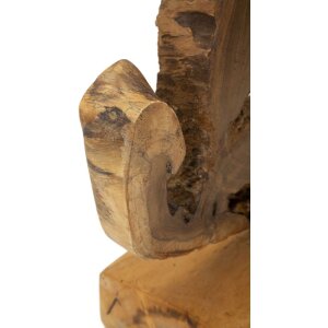 Mauro Ferretti socha Bintang 31x13x35 cm teaková hnědá