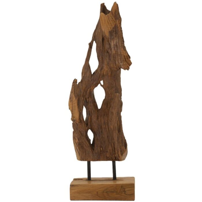 Mauro Ferretti Akar socha teaková hnědá 18x13x55 cm