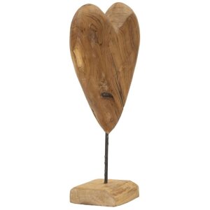 Mauro Ferretti socha Dobu teak 25x12x45 cm hnědá