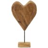 Mauro Ferretti socha Dobu teak 25x12x45 cm hnědá