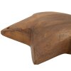Mauro Ferretti dekorativní hvězda teak Ø19x5 cm hnědá