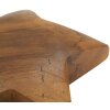 Mauro Ferretti dekorativní hvězda teak Ø19x5 cm hnědá