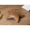 Mauro Ferretti dekorativní hvězda teak Ø19x5 cm hnědá