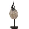 Mauro Ferretti figurka tanečnice 14x14x42,5 cm černá stříbrná