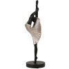 Mauro Ferretti figurka tanečnice 14x14x42,5 cm černá stříbrná