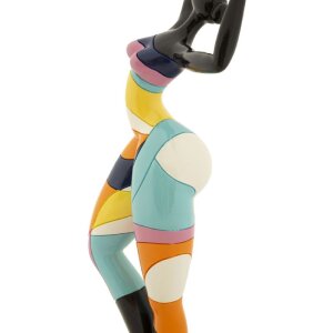 Mauro Ferretti Socha Tanečnice Rubic 12,5x10x38 cm vícebarevná