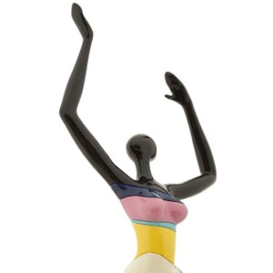Mauro Ferretti Socha Tanečnice Rubic 12,5x10x38 cm vícebarevná