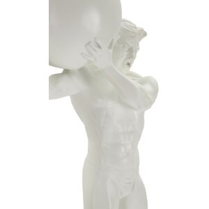 Mauro Ferretti socha Atlas 18x12,5x50 bílá
