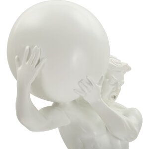 Mauro Ferretti socha Atlas 18x12,5x50 bílá
