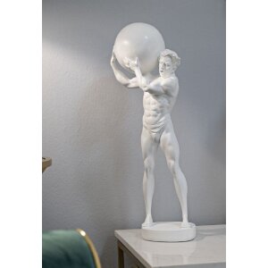 Mauro Ferretti socha Atlas 18x12,5x50 bílá