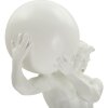 Mauro Ferretti socha Atlas 18x12,5x50 bílá