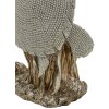 Mauro Ferretti dekorativní figurka Želva Sparky 19x10,5x22 stříbrná