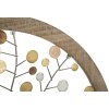 Mauro Ferretti nástěnný panel strom života Ø61x1,8 cm zlatý přírodní