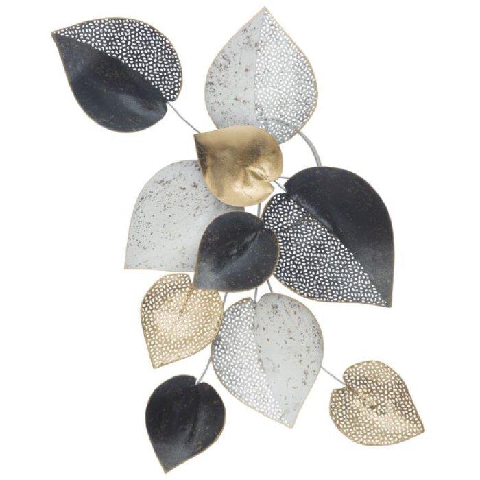 Mauro Ferretti nástěnný panel Half Leaf 62,5x5,5x40 cm vícebarevný