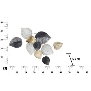 Mauro Ferretti nástěnný panel Half Leaf 62,5x5,5x40 cm vícebarevný