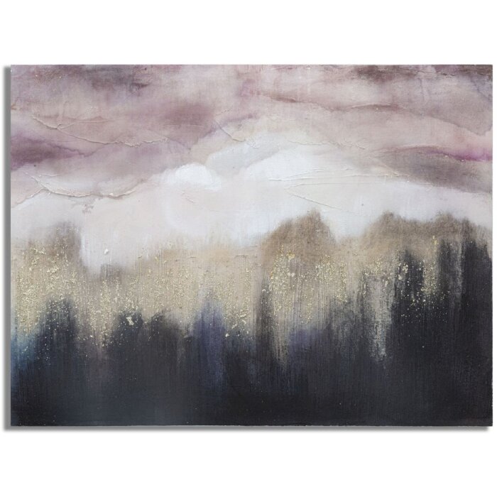 Mauro Ferretti nástěnná malba Rosa Berg 80x2,7x60 cm vícebarevná