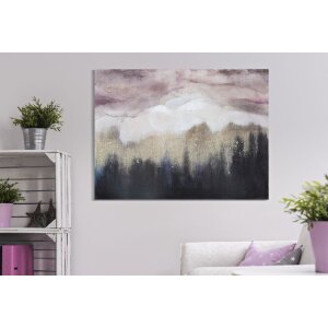 Mauro Ferretti nástěnná malba Rosa Berg 80x2,7x60 cm vícebarevná