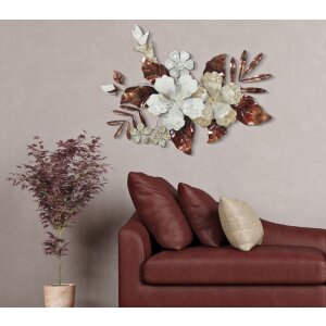 Mauro Ferretti nástěnný panel Bouquet 83x8,5x55 cm vícebarevný