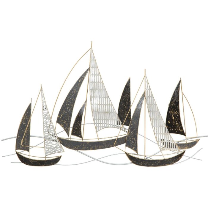 Mauro Ferretti nástěnný panel Veliero 91x2,5x55,9 cm vícebarevný