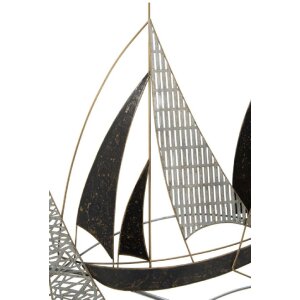 Mauro Ferretti nástěnný panel Veliero 91x2,5x55,9 cm vícebarevný
