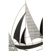 Mauro Ferretti nástěnný panel Veliero 91x2,5x55,9 cm vícebarevný