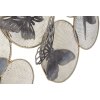 Mauro Ferretti nástěnný panel Butterfly Dark 66x5x38 cm šedobéžový