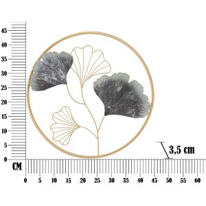 Mauro Ferretti nástěnný panel Flower Simple Ø 45,5x3,5 cm vícebarevný