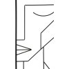 Mauro Ferretti nástěnný panel Tribal Simply Set 2-dílný 60x1x80 cm černý
