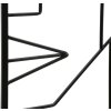 Mauro Ferretti nástěnný panel Tribal Simply Set 2-dílný 60x1x80 cm černý