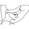 Mauro Ferretti nástěnný panel Body Simply Set 2-dílný 50x1x100 cm černý