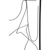 Mauro Ferretti nástěnný panel Body Simply Set 2-dílný 50x1x100 cm černý